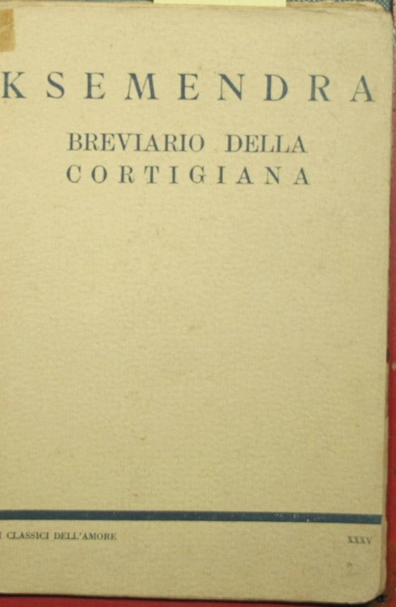 Breviario della cortigiana