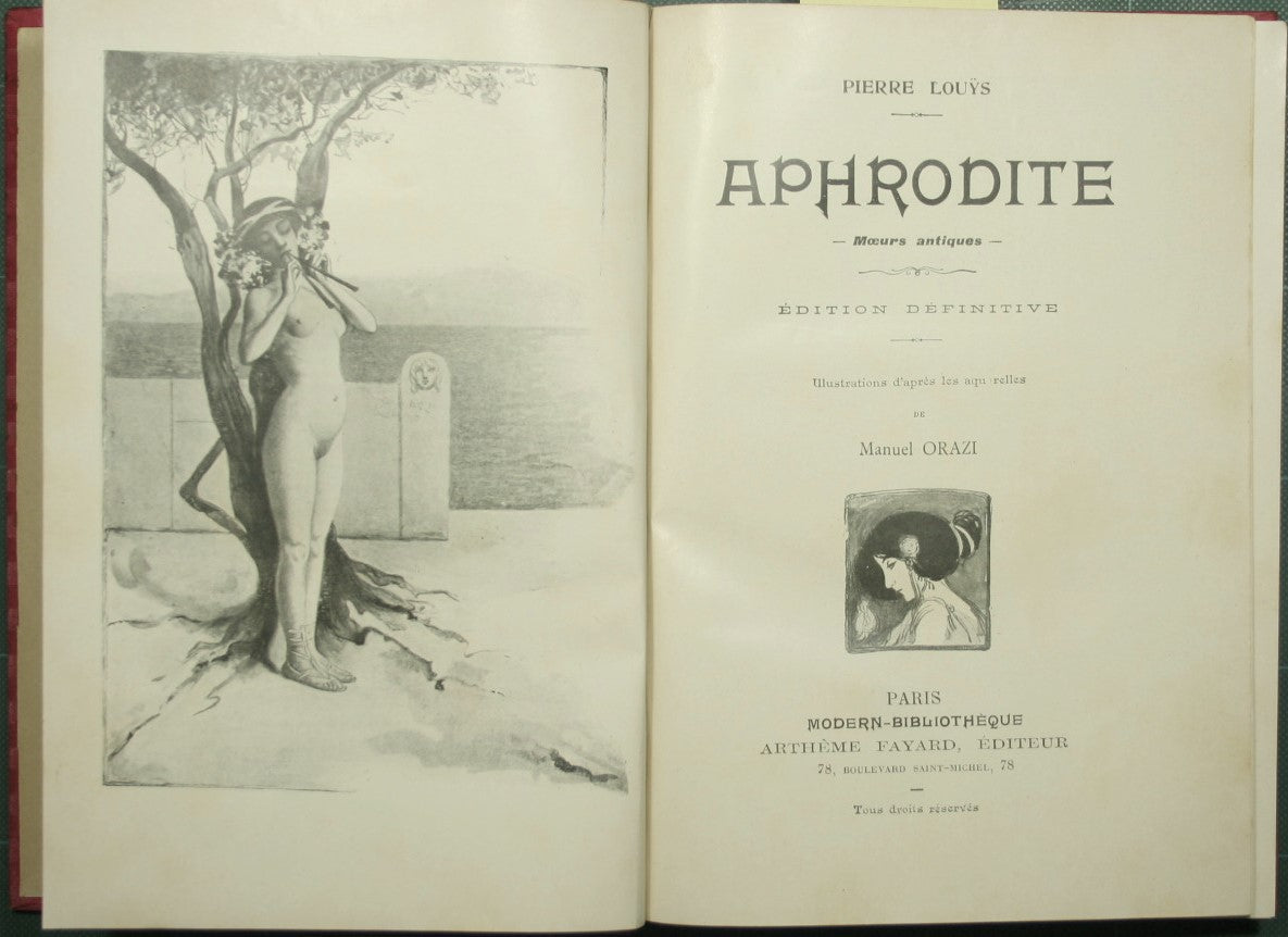 Aphrodite; Les aventures du Roi Pausole; La femme et le pantin