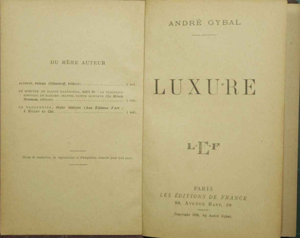 Luxure