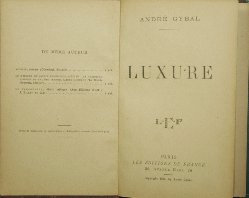 Luxure