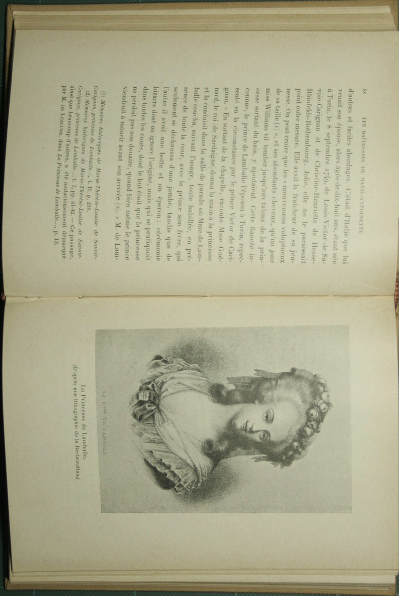 Les maitresses de Marie Antoinette