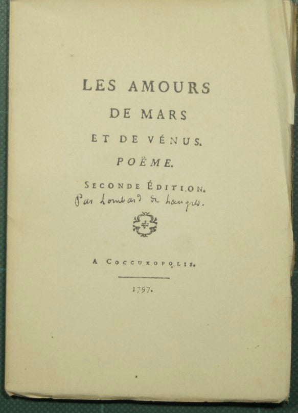 Les amours de Mars et de Venus