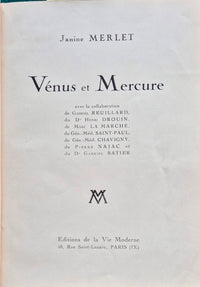 Venus et Mercure