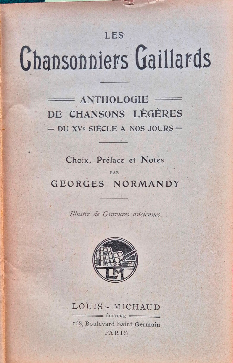 Les chansonniers gaillards