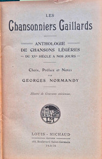 Les chansonniers gaillards