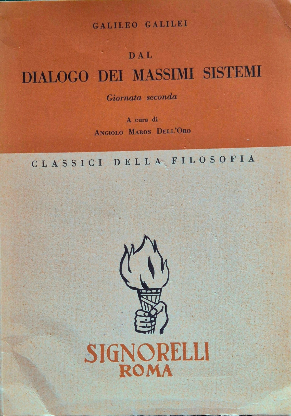 Dal dialogo dei massimi sistemi - Giornata seconda