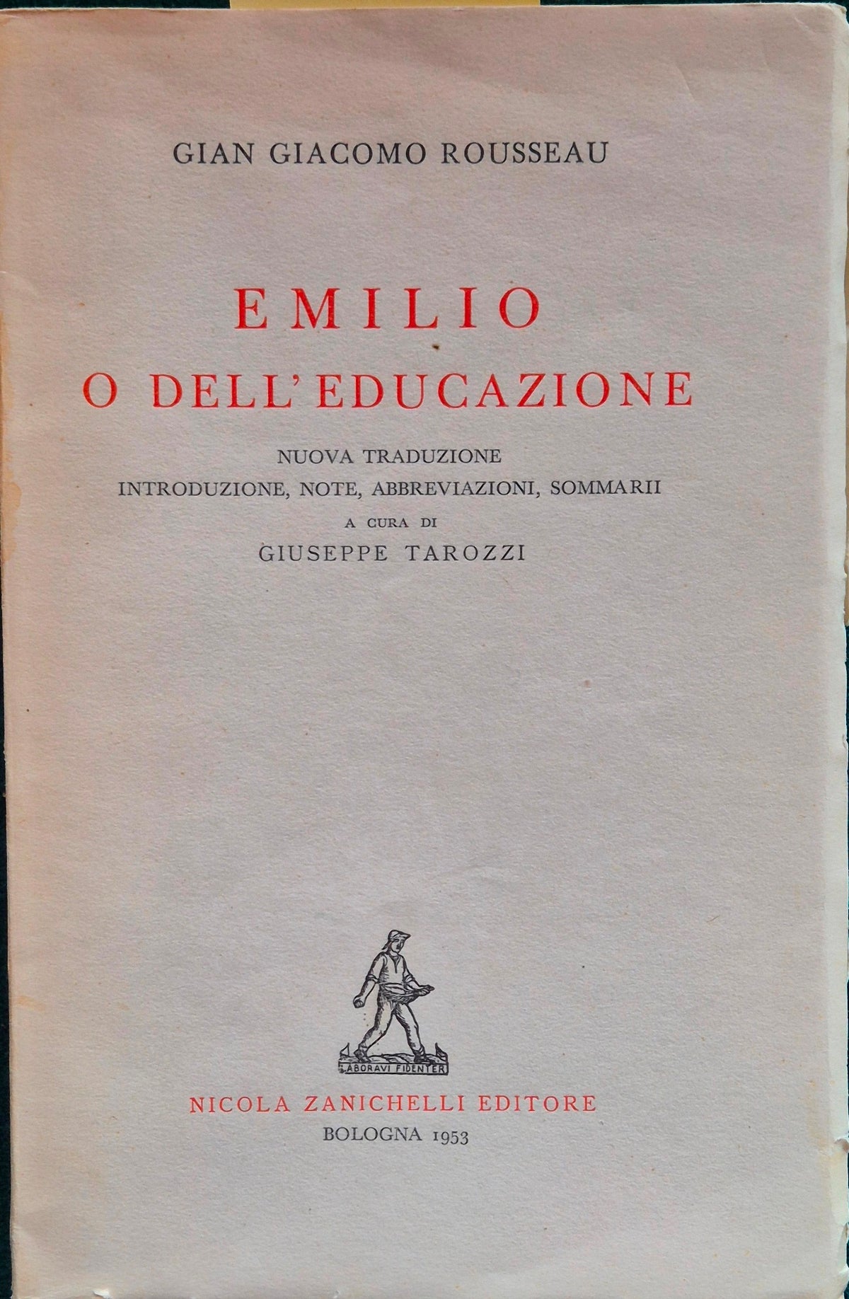 Emilio o Dell'educazione
