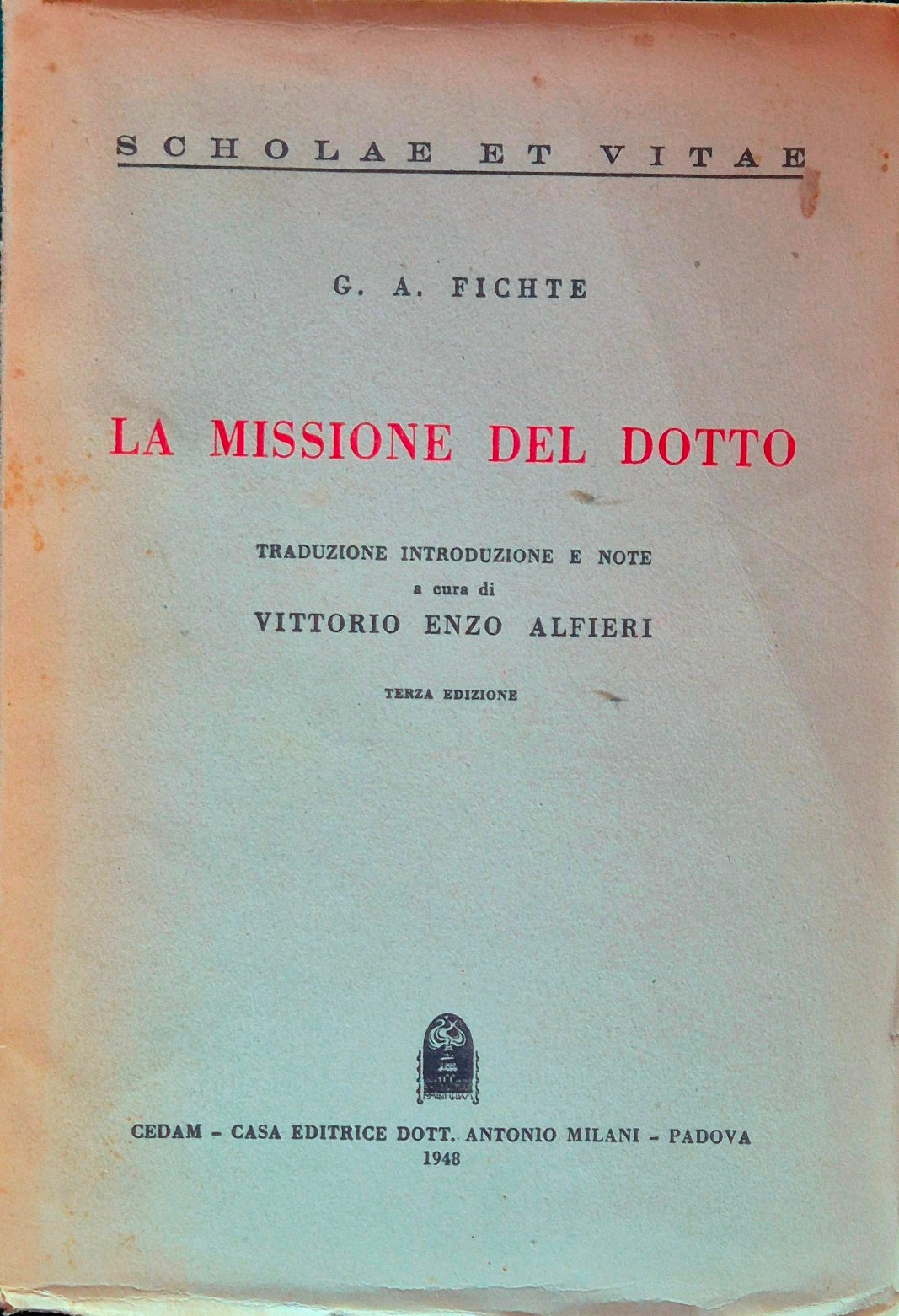 La missione del dotto