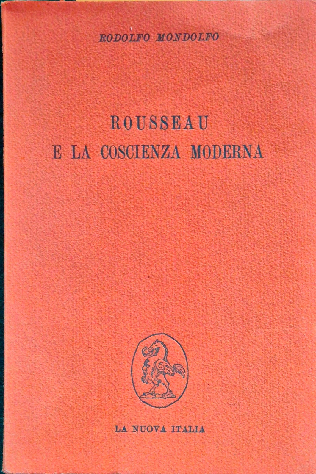 Rousseau e la coscienza moderna