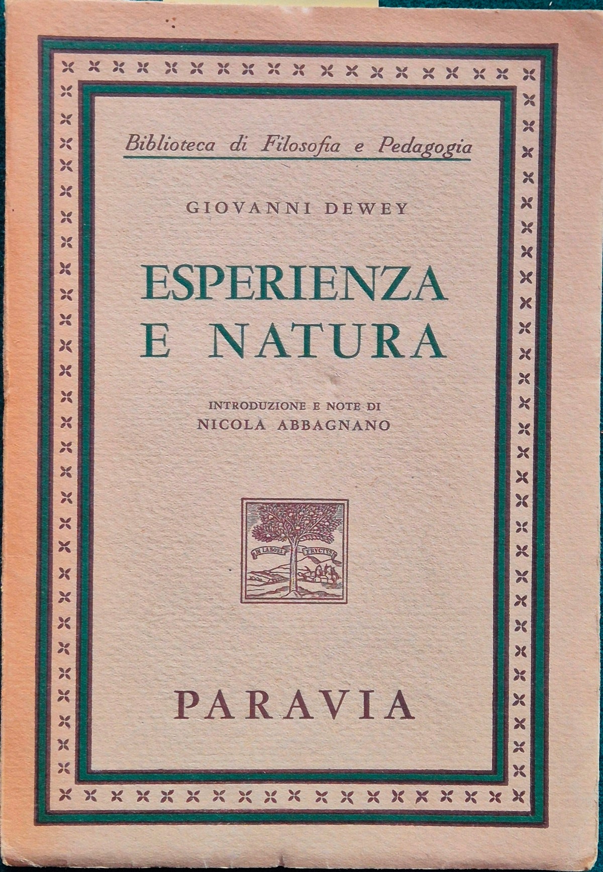 Esperienza e natura