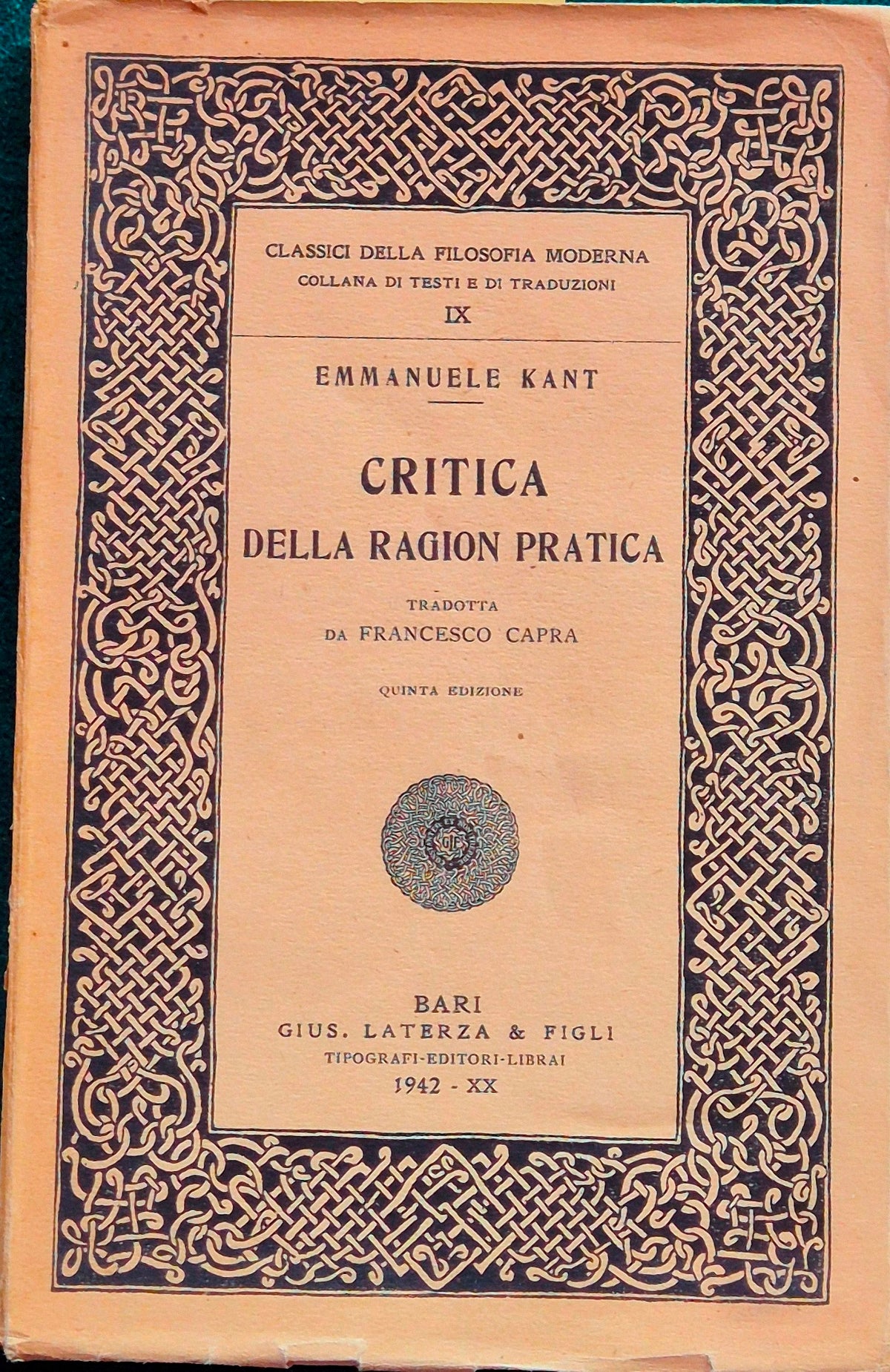 Critica della ragion pratica