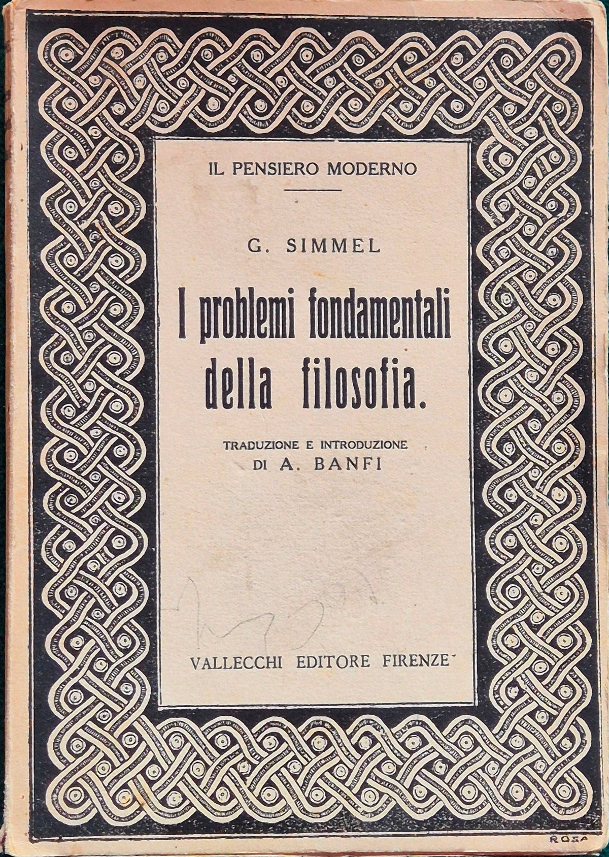 I problemi fondamentali della filosofia