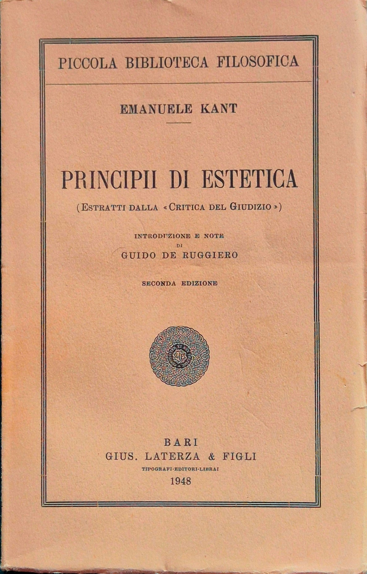 Principii di estetica