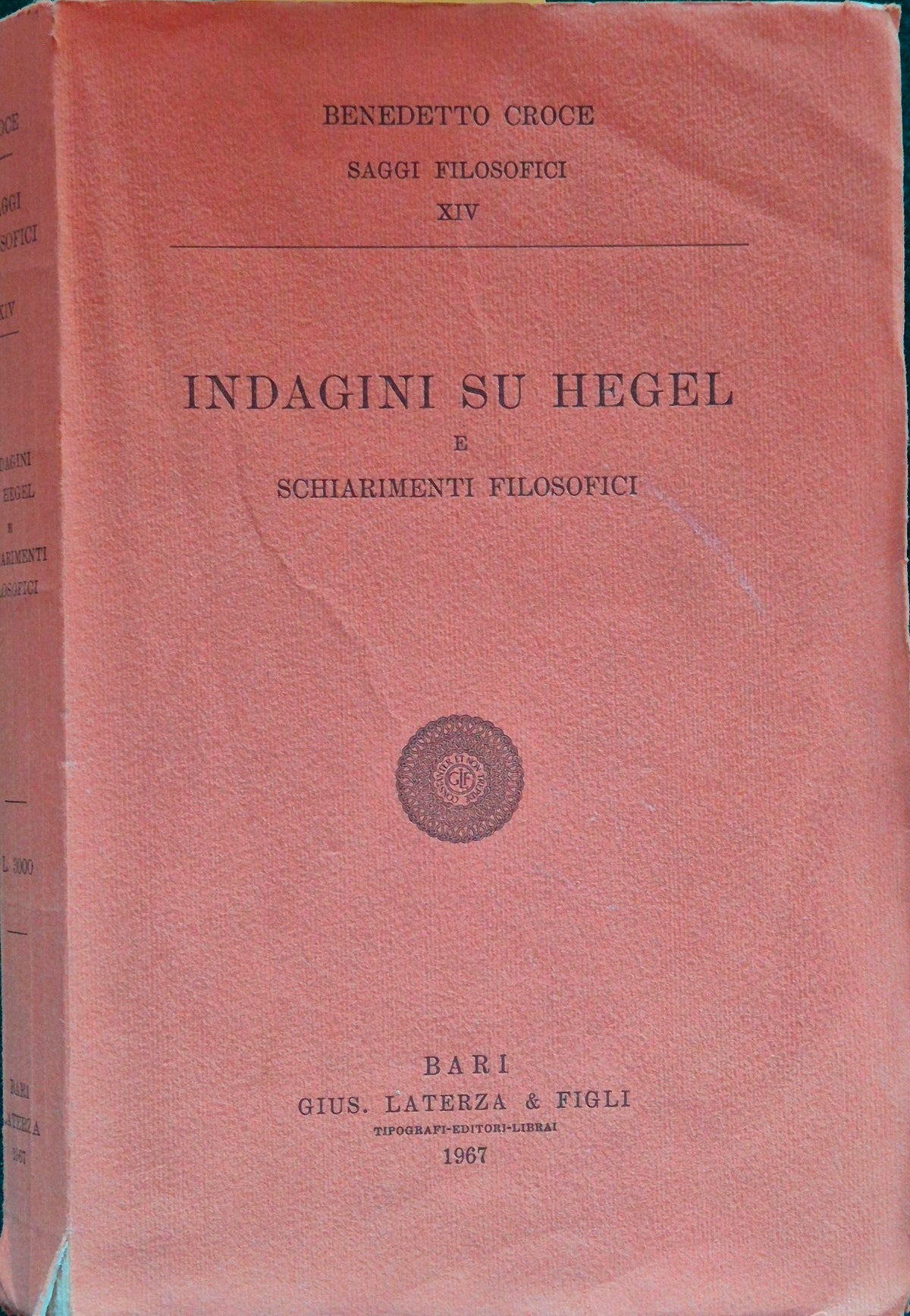 Indagini su Hegel