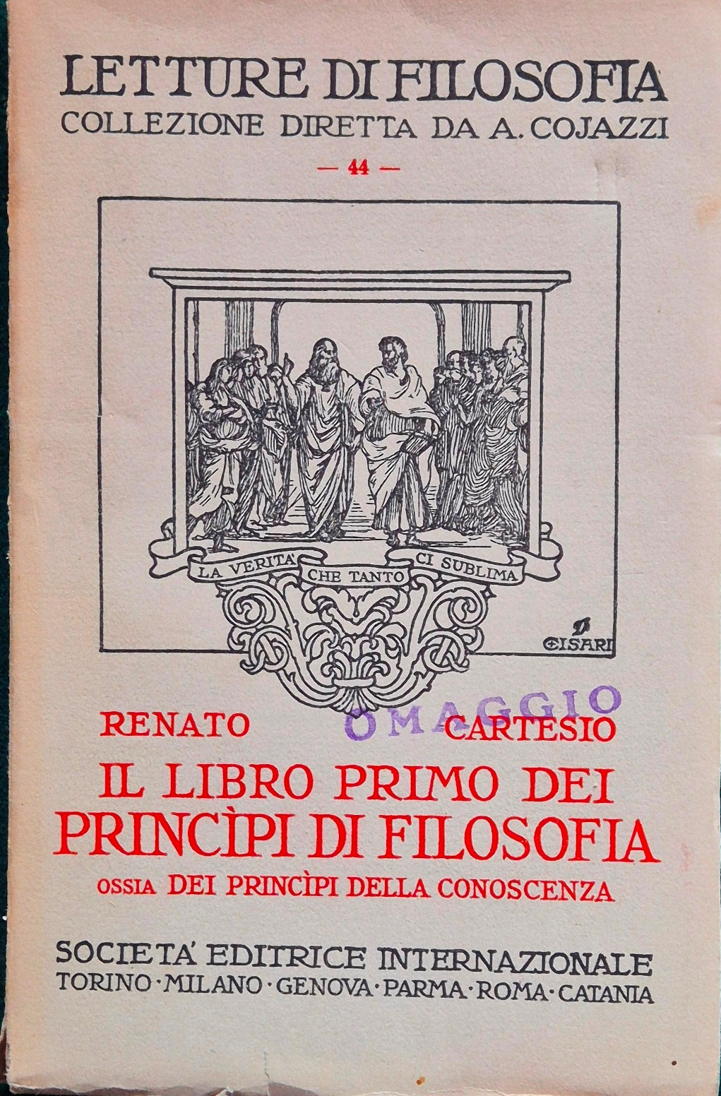 Il libro primo dei principi di filosofia