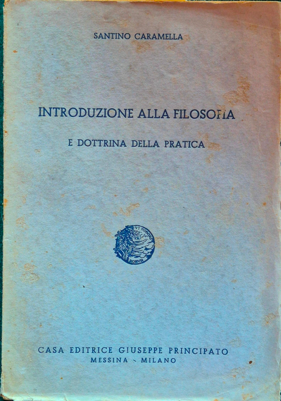 Introduzione alla filosofia e dottrina della pratica