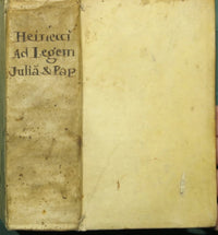 Joe. Gottlieb. Heineccii JC. Ad legem Juliam et Papiam Poppaeam Commentarius