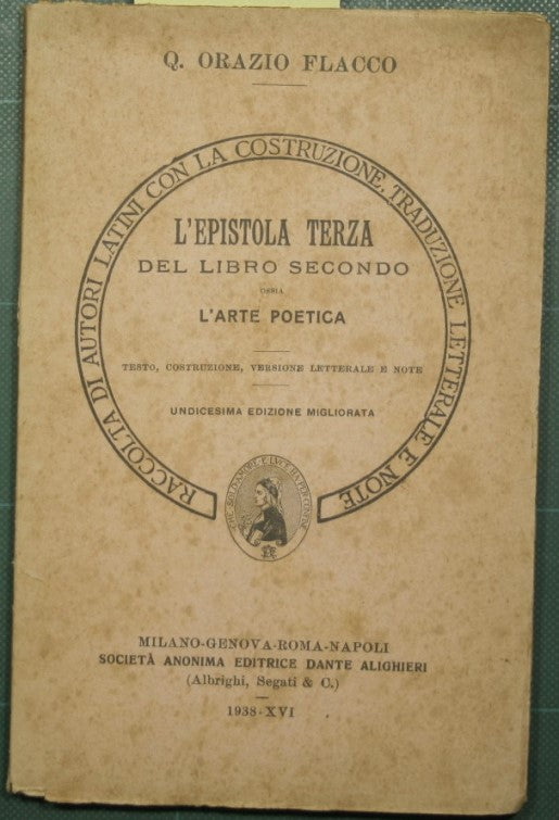 The third epistle of the second book, or The poetic art