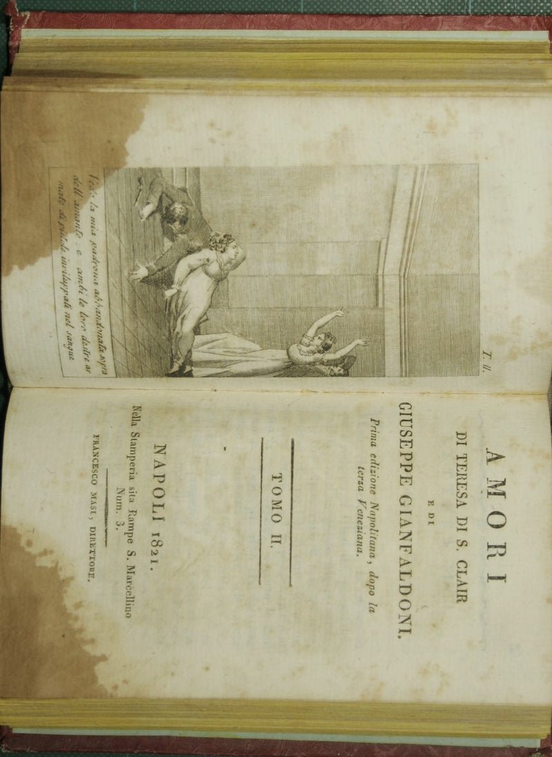 Amori di Teresa di S. Clair e di Giuseppe Gianfaldoni