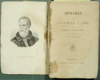 Apologia di Annibal Caro contro Lodovico Castelvetro e la Commedia Gli straccioni