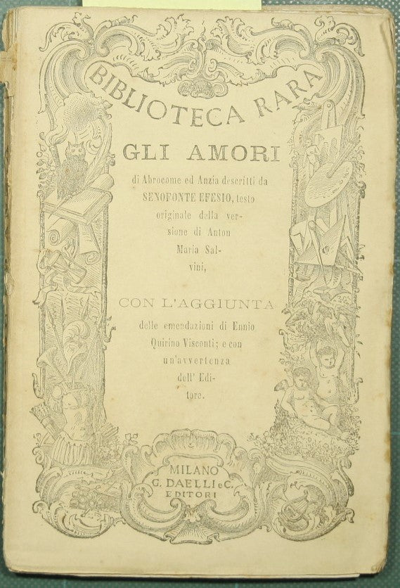 Degli amori di Abrocome ed Anzia