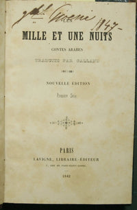 Les mille et une nuits