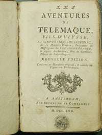 Les aventures de Telemaque, fils d'Ulysse