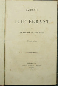 Parodie du juif errant