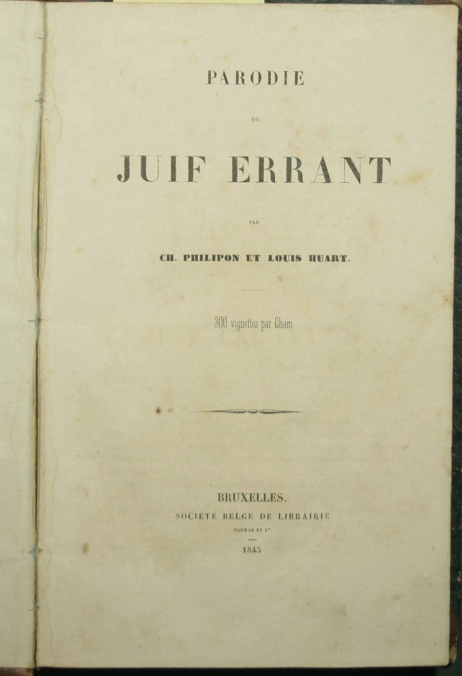 Parodie du juif errant