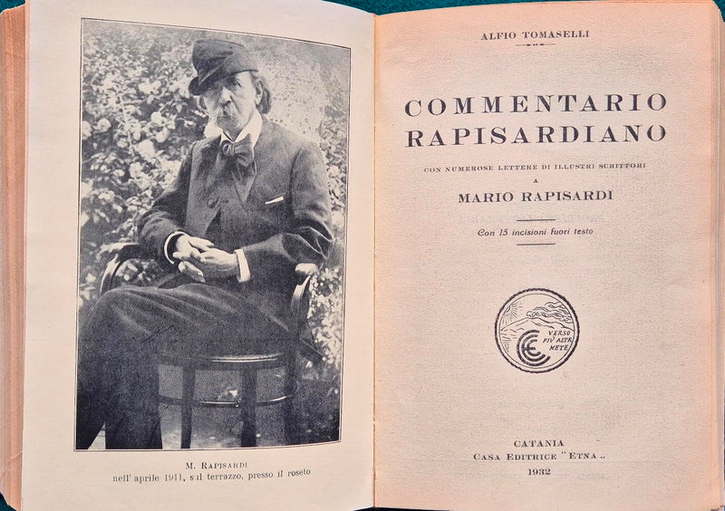 Miscellanea di testi letterari su Mario Rapisardi
