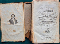 Opere di Alessandro Manzoni in verso e in prosa