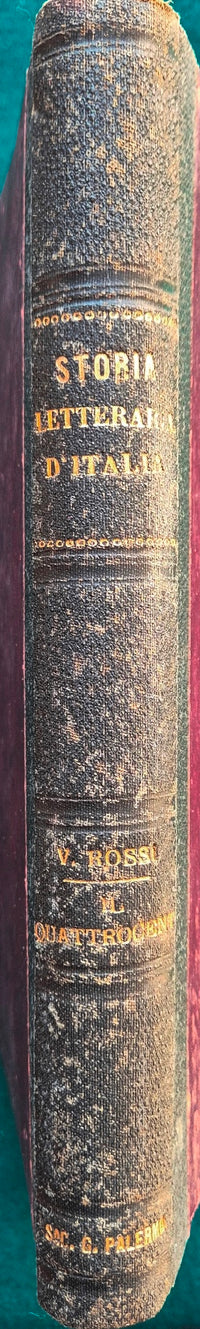 Storia letteraria d'Italia - Il Quattrocento