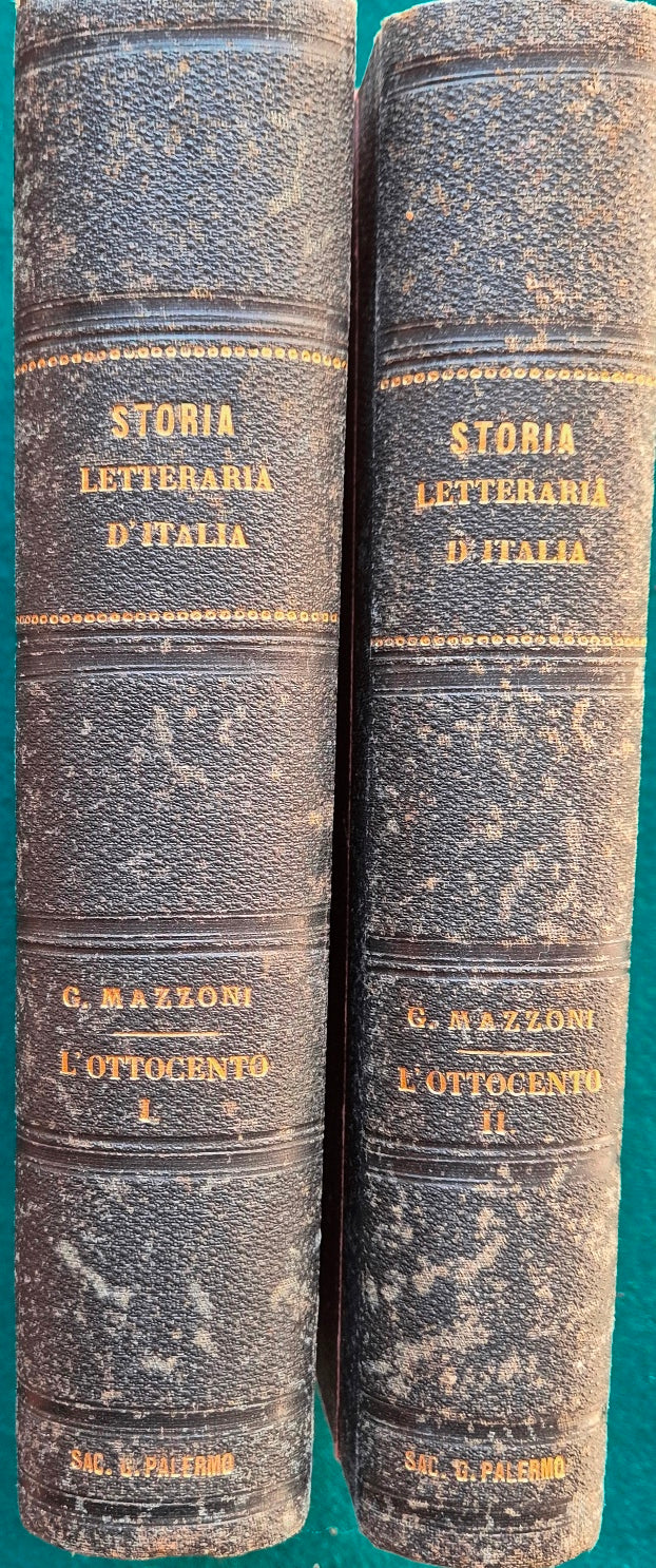 Storia letteraria d'Italia - L'Ottocento