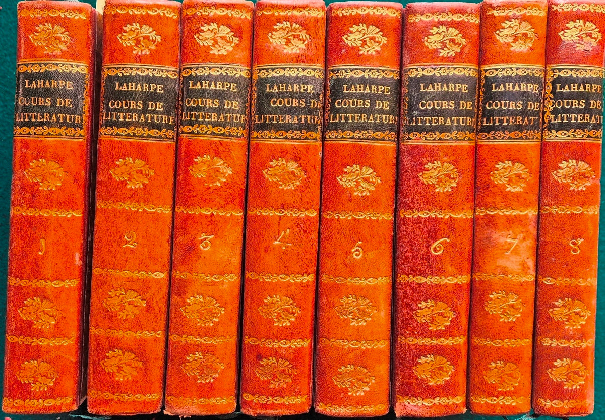 Lycee, ou Cours de litterature ancienne et moderne