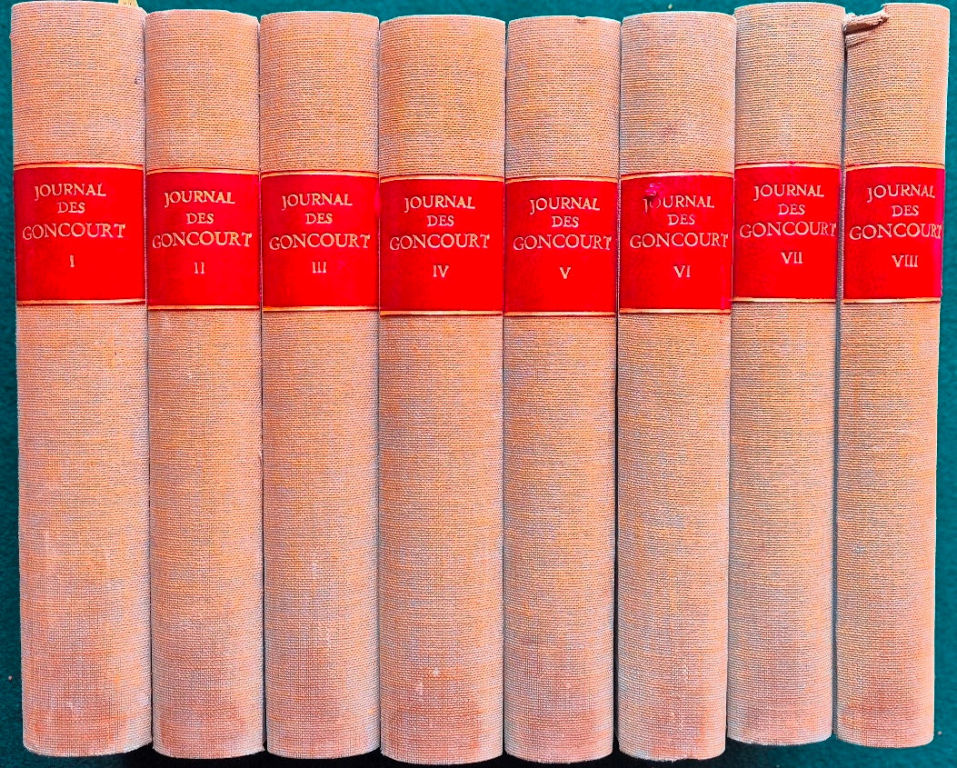 Journal des Goncourt - Memoires de la vie litteraire