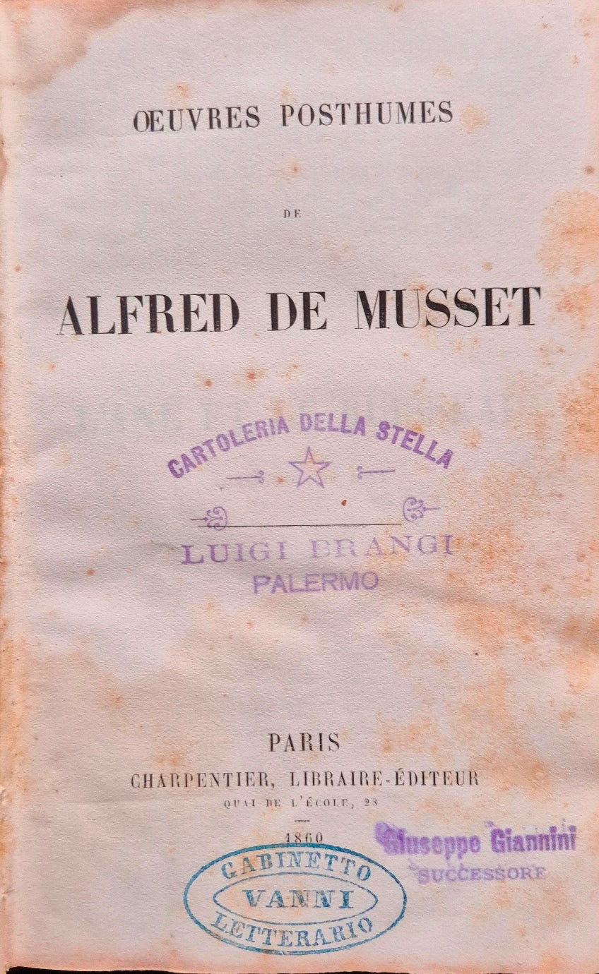 Oeuvres posthumes