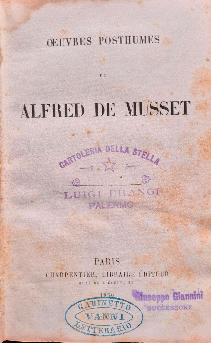 Oeuvres posthumes