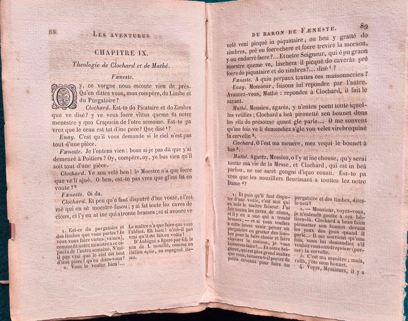 Les aventures du Baron de Faeneste
