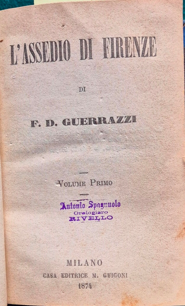 L'assedio di Firenze - Vol. I