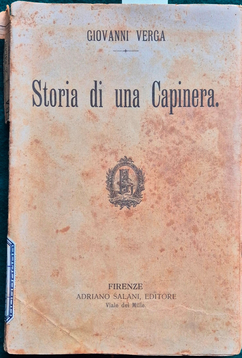 Storia di una capinera