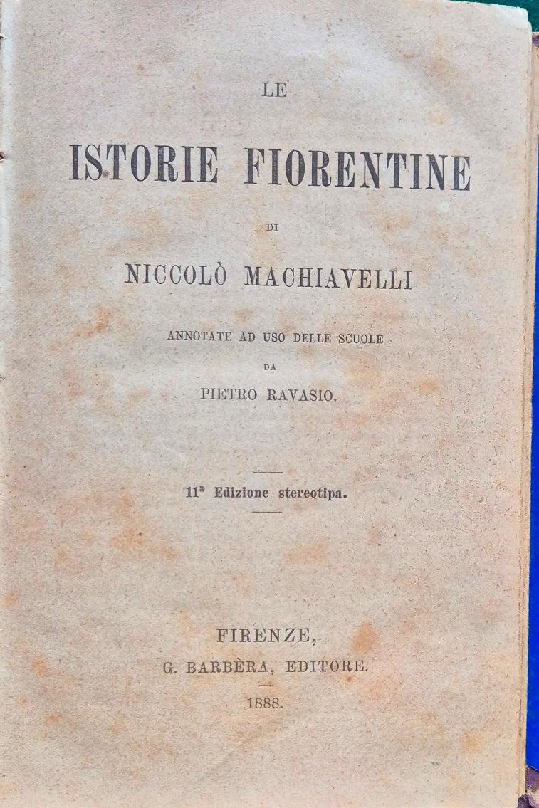 Le istorie fiorentine