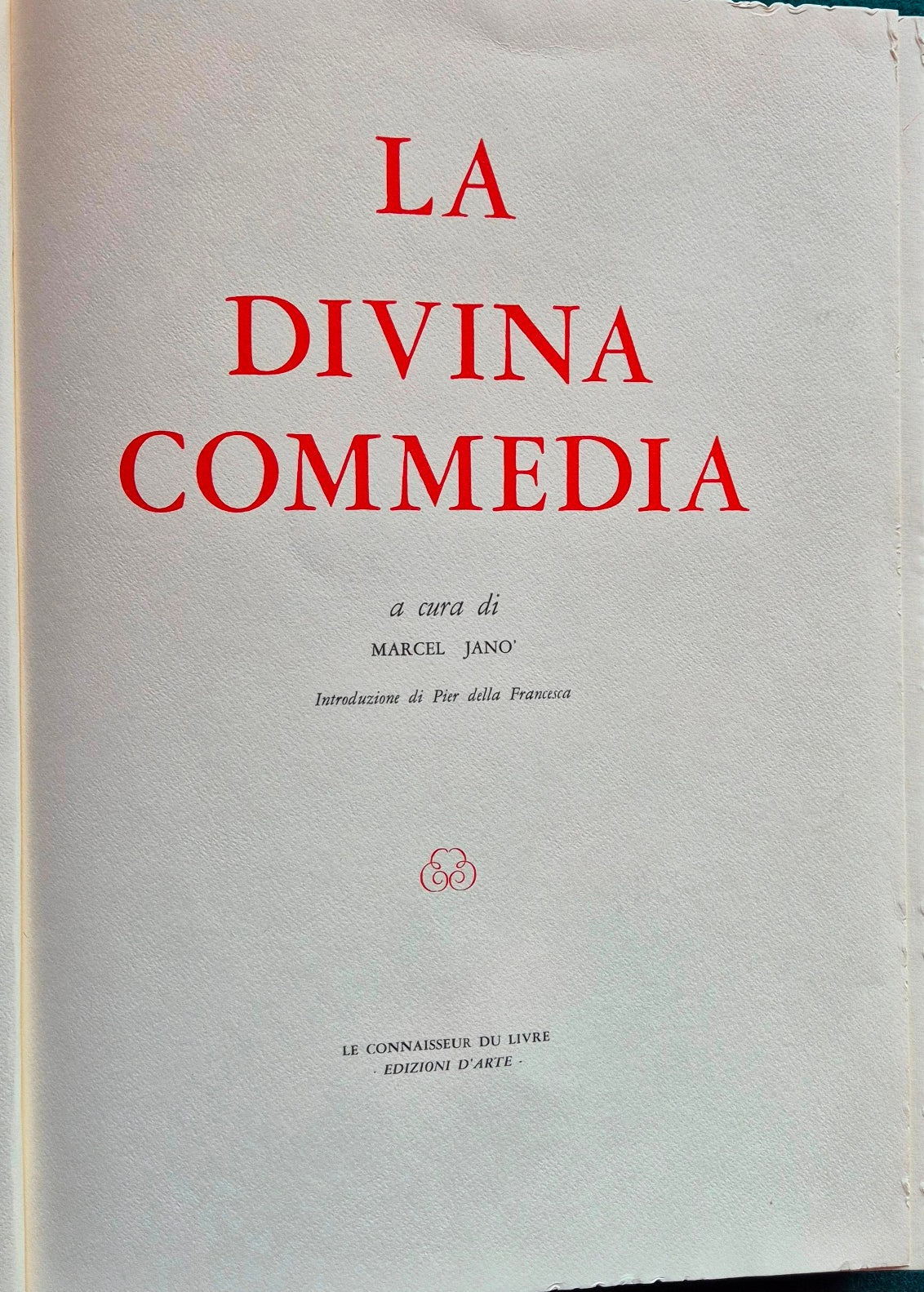 La divina commedia
