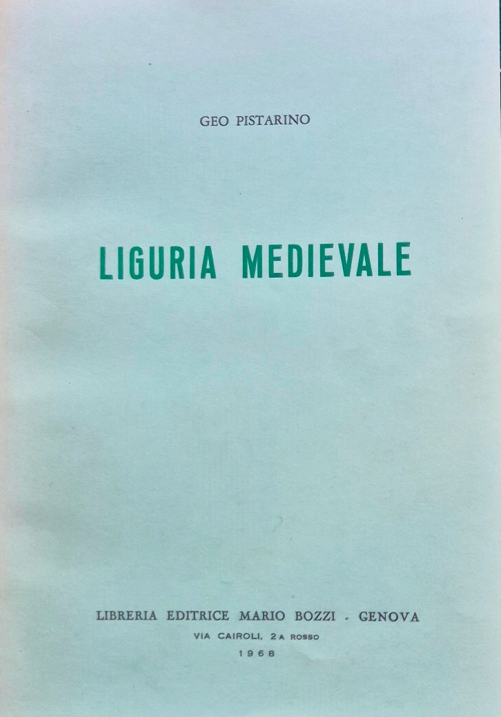 Liguria medievale