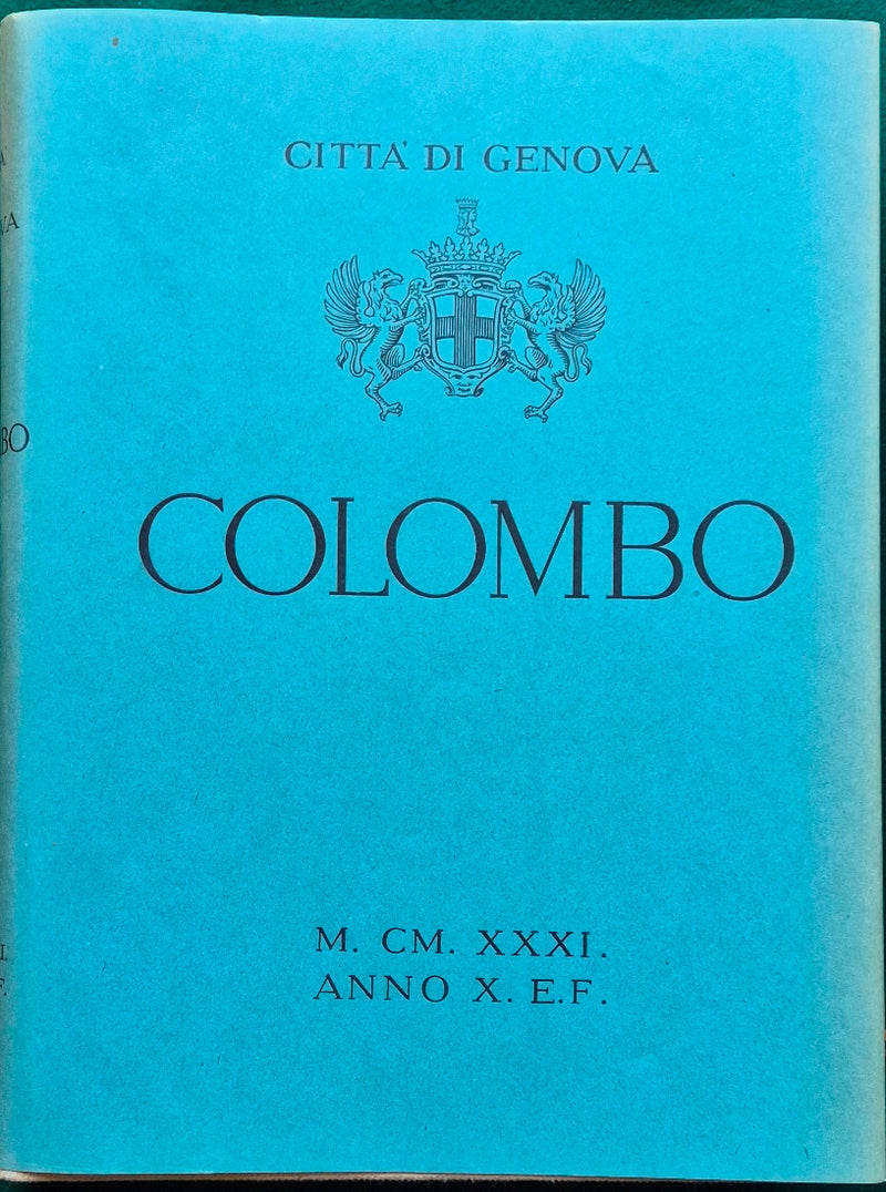Cristoforo Colombo - Documenti e prove della sua appartenenza a Genova