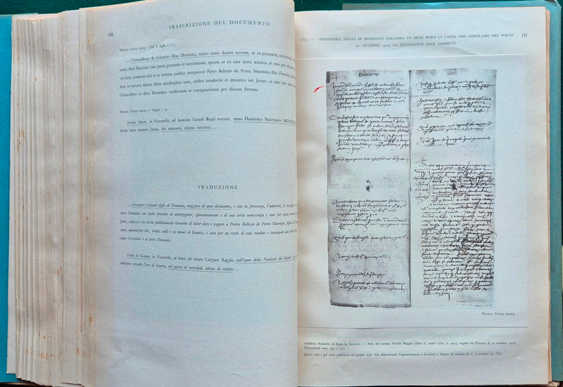 Cristoforo Colombo - Documenti e prove della sua appartenenza a Genova