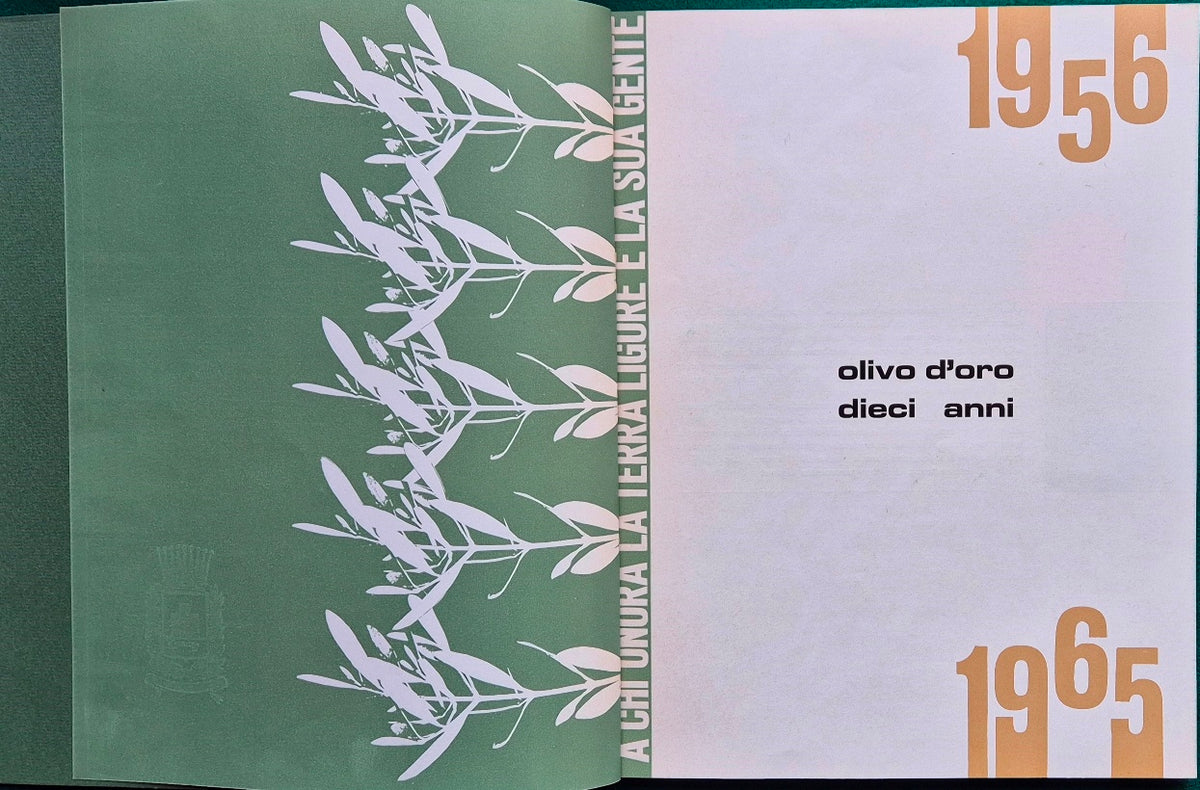Olivo d'oro - Dieci anni 1956-1965