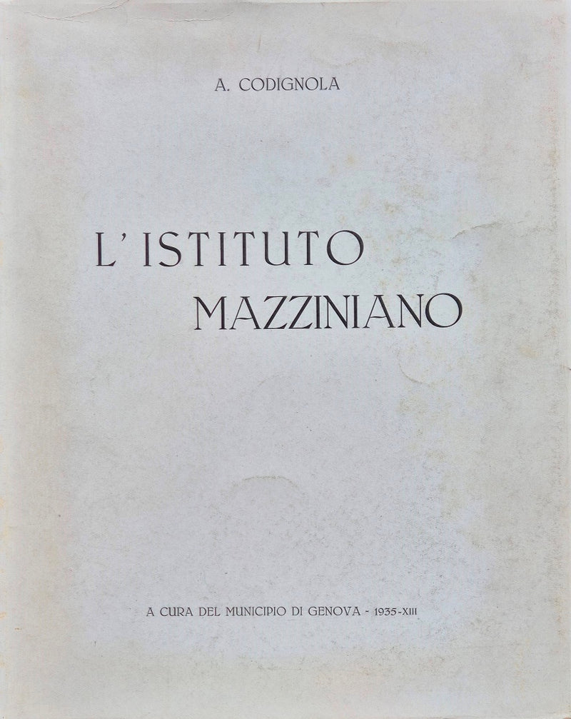 L'Istituto mazziniano