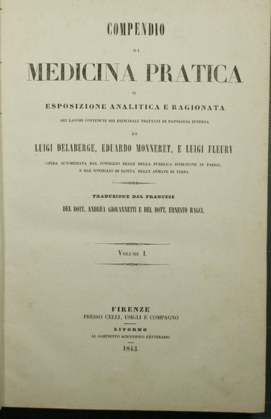 Compendium of Practical Medicine - Vol. I