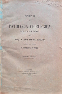 Appunti di patologia chirurgica