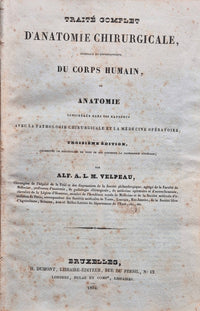 Traitè complet d'anatomie chirurgicale, generale et topographique du corps humain